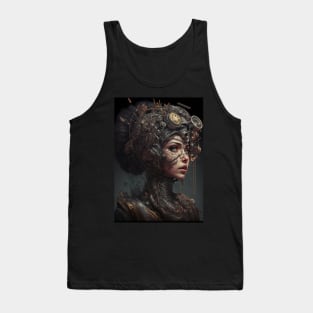 Empress of Envy: The Alien Punk Warrior Queen Tank Top